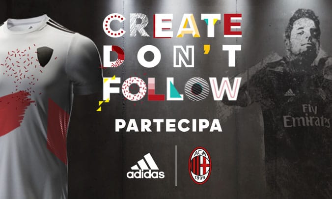 create don't follow milan adidas