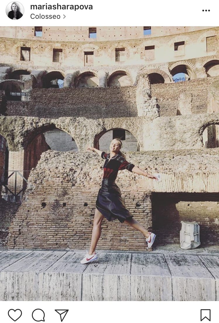 Maria Sharapova Colosseo