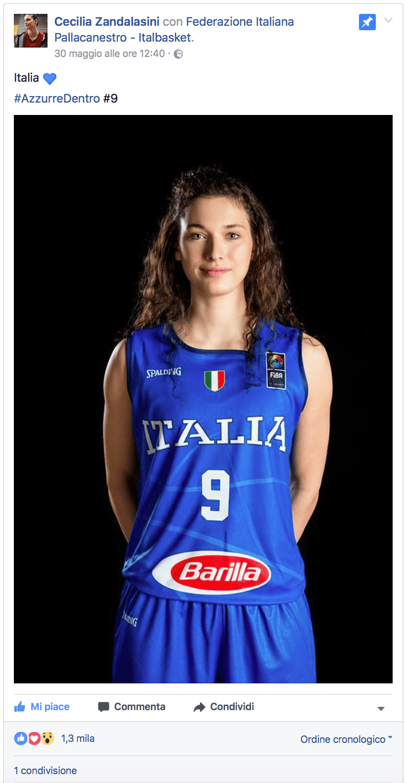 Cecilia Zandalasini Basket Schio