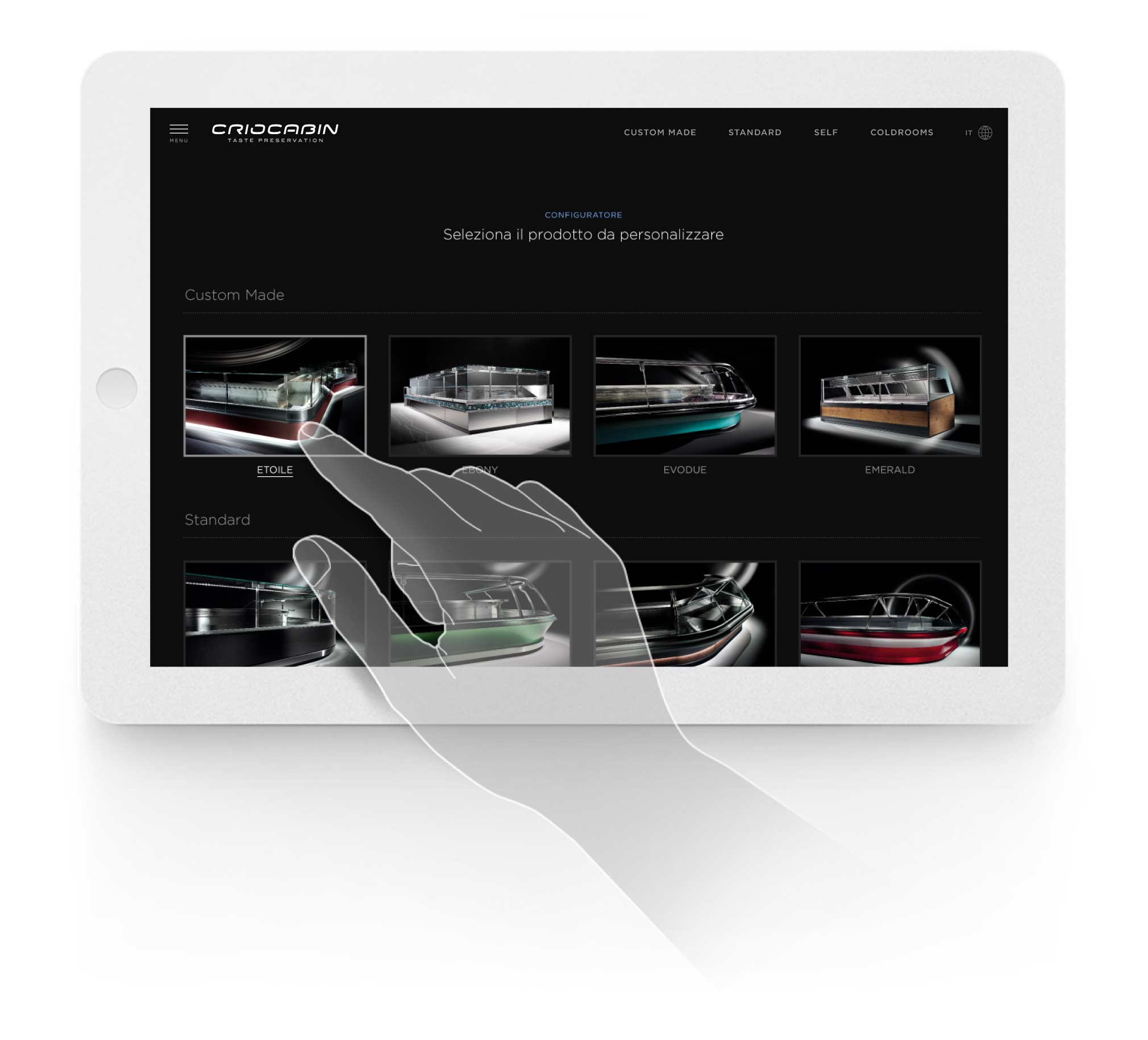 criocabin configuratore 01