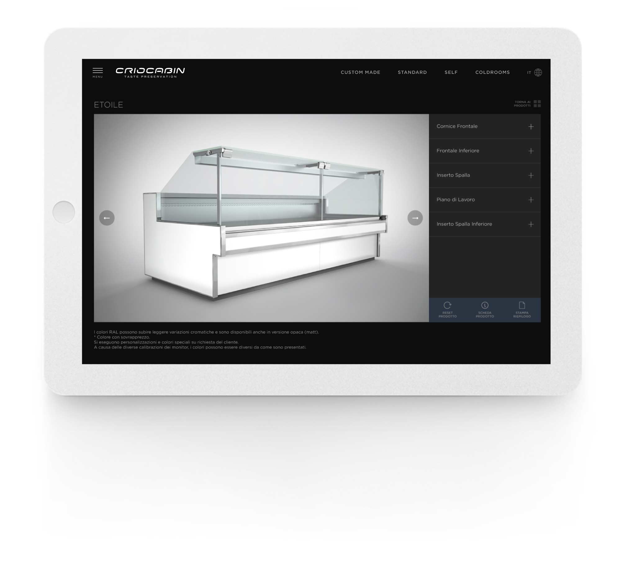 criocabin configuratore 02